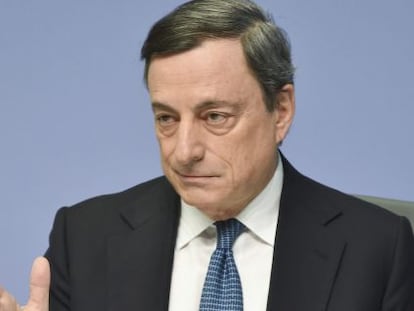 El presidente del Banco Central Europeo (BCE), Mario Draghi.