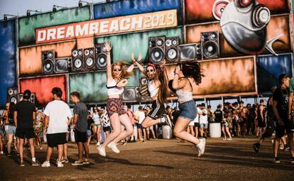 Ambiente del festival Dreambeach.