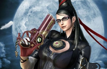 La protagonista de la saga 'Bayonetta'.