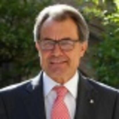 ARTUR MAS LLEGA A LA REUNIÓN SEMANAL DEL GOVERN