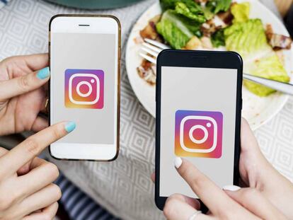 Móviles con Instagram