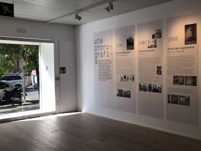 La nova seu de la Fundació Suñol al barri de les Corts, a Barcelona.