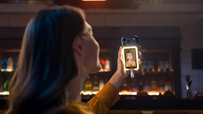 Uso de Insta360 Snap selfie screen