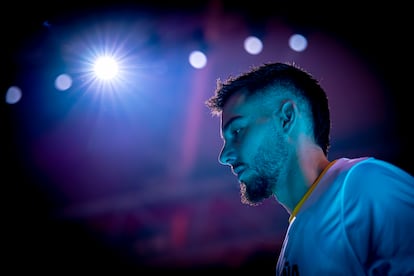 Willy Hernangómez, con la selección española, en una imagen de la Federación.