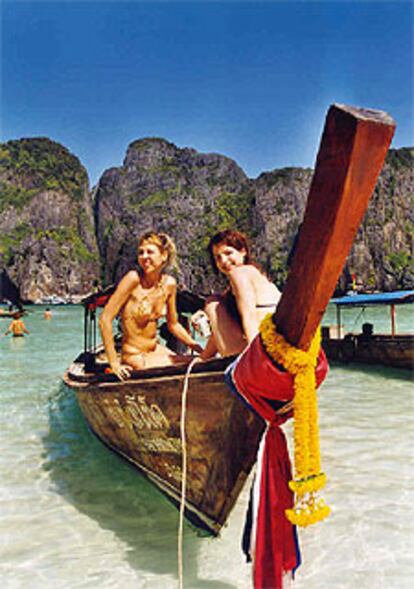 PLAYA BAHÍA DE MAYA, Islas Phi Phi (Tailandia). Fotografía de David Hurtado de Mendoza (Madrid), de 36 años.