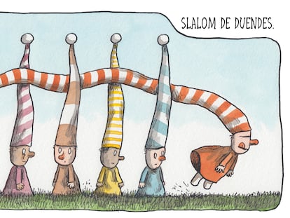 Slalom de duendes