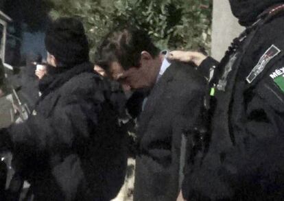 El momento de la detención de José Luis Abarca en octubre de 2014.
