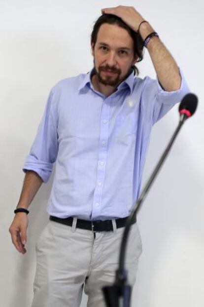 Pablo Iglesias, en Madrid.