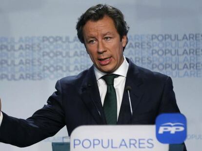 El vicesecretario de Organizaci&oacute;n del PP, Carlos Floriano