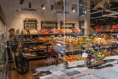 Un supermercado de Sánchez Romero en el barrio de Goya de Madrid.