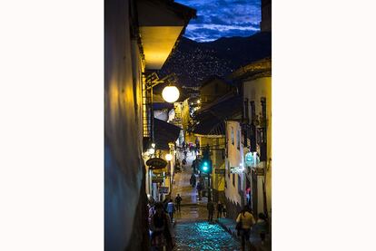 Cuesta de San Blas, en Cuzco.