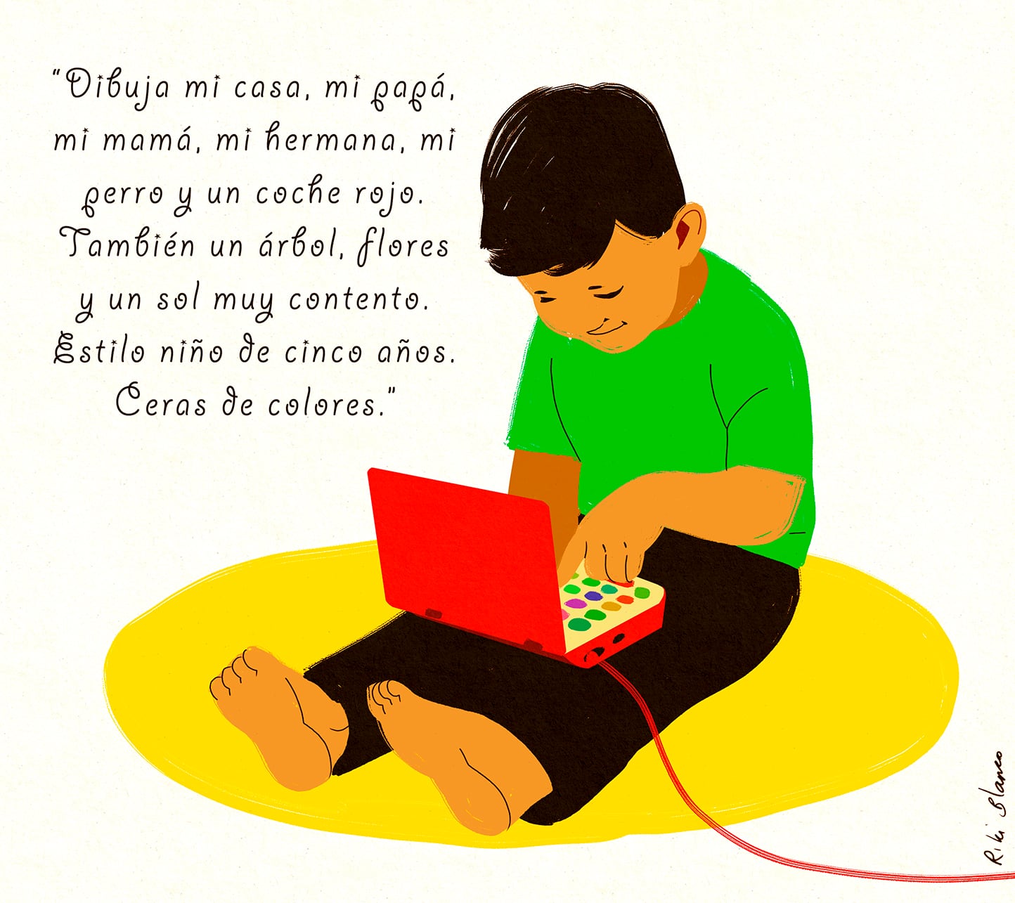 Riki Blanco: infancIA generativa