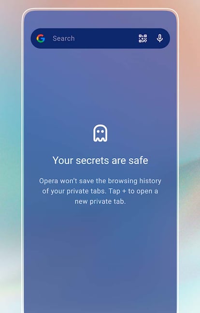 Navegador Opera para Android
