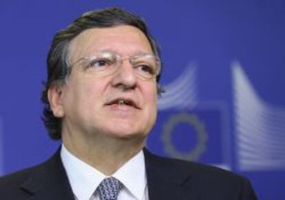 El presidente de la Comisi&oacute;n Europea, Jos&eacute; Manuel Durao Barroso.