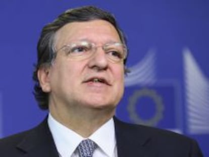 El presidente de la Comisi&oacute;n Europea, Jos&eacute; Manuel Durao Barroso.