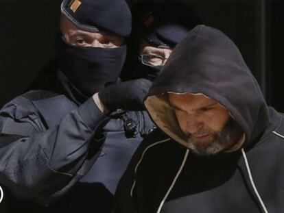 Uno de los presuntos yihadistas detenidos en la &#039;operaci&oacute;n Caronte&#039; en Terrasa (Barcelona) en 2015.