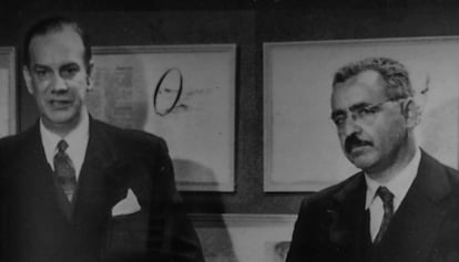 Cela i Pla van presentar a TVE la seva edició de bibliòfil de 'Viaje a la Alcarria'.