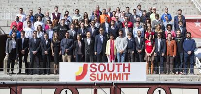 Imagen de los ganadores del South Summit 2015. 