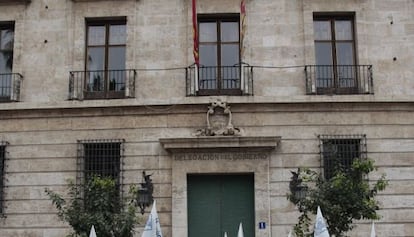Palacio del Temple, sede de la Delegaci&oacute;n del Gobierno en Valencia.