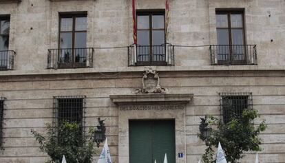 Palacio del Temple, sede de la Delegación del Gobierno en Valencia.