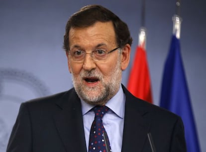 El presidente del Gobierno, Mariano Rajoy.