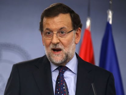 El presidente del Gobierno, Mariano Rajoy.