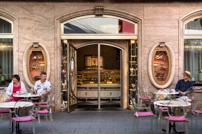 Konditorei Zauner, pastelería, en Bad Ischl, Austria. Bad Ischl.

