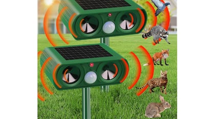 repelente de gatos com energia solar