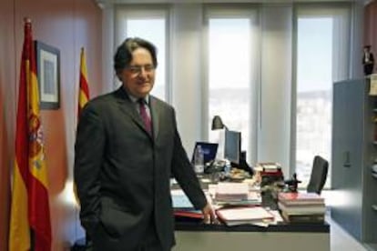 El titular del juzgado mercantil número 3 de Barcelona, José María Fernández Seijo, que planteó al Tribunal de Justicia de la Unión Europea una cuestión sobre la normativa española de ejecución hipotecaria.