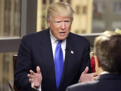 O presidente eleito, Donald Trump, em entrevista para a 'Fox'.