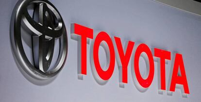 Logo de la automovilística Toyota.