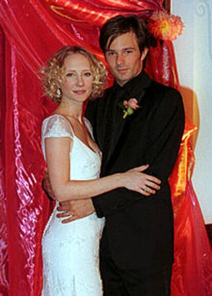 Anne Heche y Coleman Laffoon se casaron el pasado sábado.