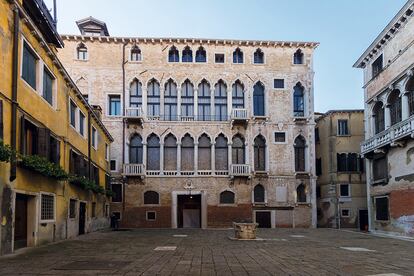 El Palazzo Fortuny, donado a la ciudad de Venecia por la viuda del artista en 1956.