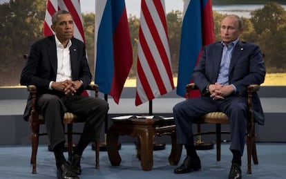 Obama y Putin se reunieron por última vez en junio de 2013