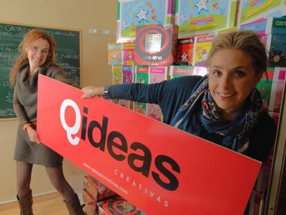 Miryam y Ana Martín Sánchez, fundadoras de Qideas Creativas.