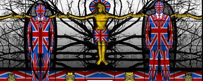 <i>Christian England </i>(2008), de Gilbert & George.