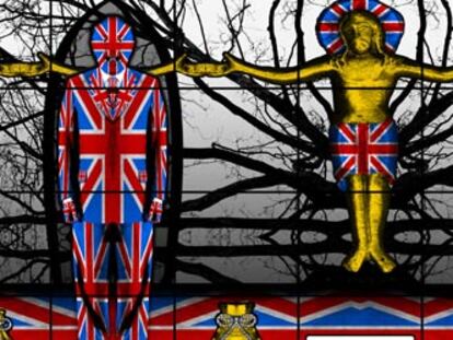 <i>Christian England </i>(2008), de Gilbert & George.