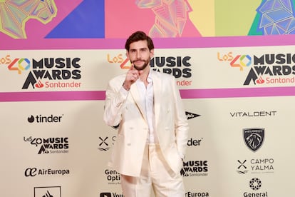 Álvaro Soler, nominado en esta edición, la número 18, por su single Oxígeno.