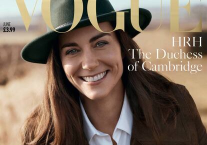 Portada de 'Vogue', con la duquesa de Cambridge retratada en Norfolk.