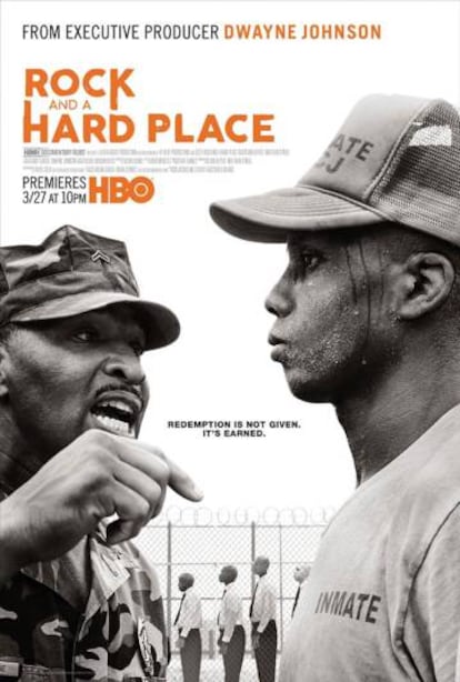 Cartel del documental de la HBO 'Rock and a Hard Place'.