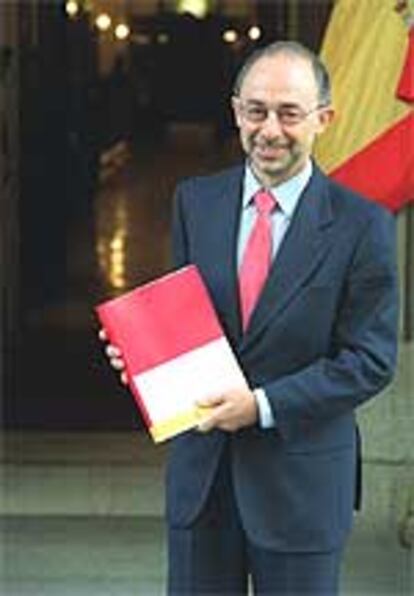 Cristóbal Montoro, en la presentación del Presupuesto.