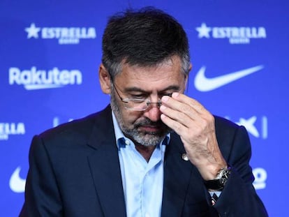 Josep Maria Bartomeu, en una imagen de archivo.