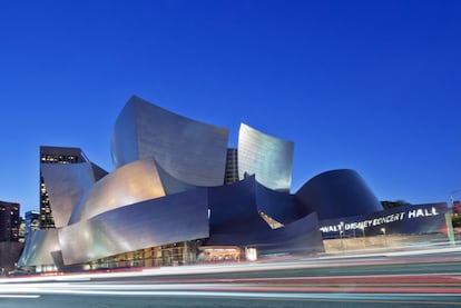Walt Disney Concert Hall Los Angeles.