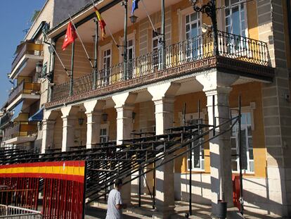 Fachada del Ayuntamiento de Morata de Tajuña.