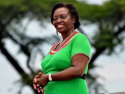 Martha Karua, exministra de Justicia en Kenia.