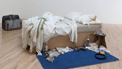 La instalación 'My Bed' (1998), de Tracey Emin.