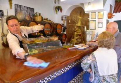 Bodega Ramírez, en Huelva.