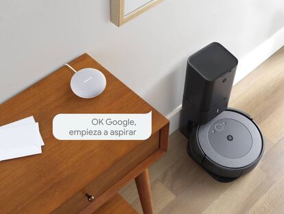 Roomba i3+, compatible con el asistente de Google.