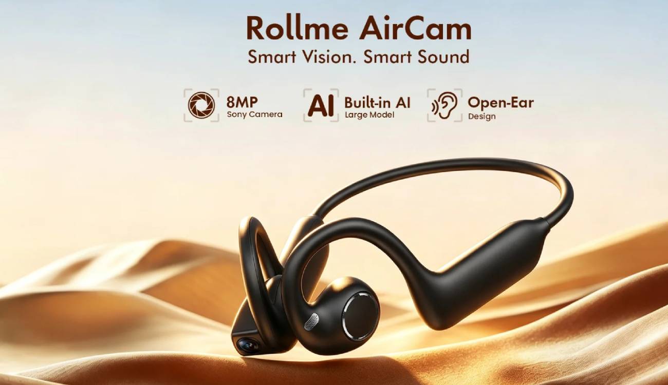 Rollme presenta los primeros auriculares con cámara, ¿acabarán siendo competencia de los AirPods?
