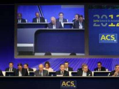 Junta de accionistas de ACS. EFE/Archivo